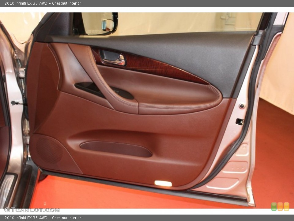 Chestnut Interior Door Panel for the 2010 Infiniti EX 35 AWD #57709109