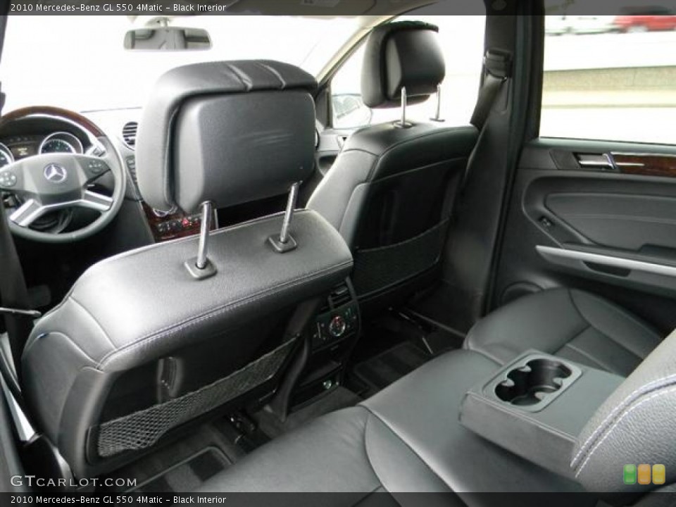 Black Interior Photo for the 2010 Mercedes-Benz GL 550 4Matic #57710300