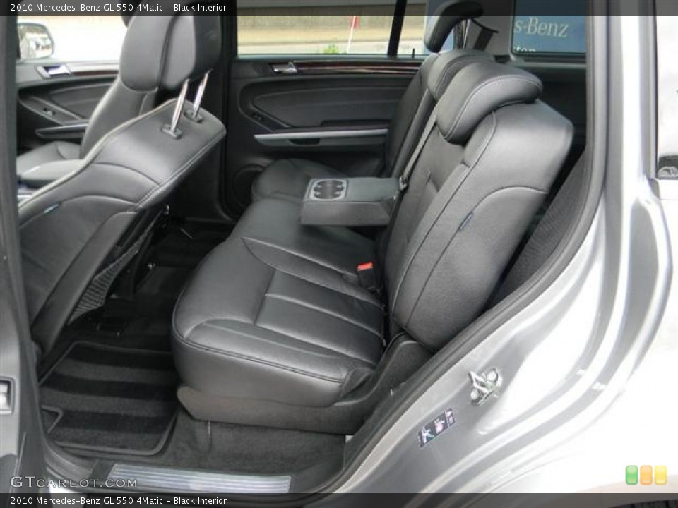Black Interior Photo for the 2010 Mercedes-Benz GL 550 4Matic #57710309
