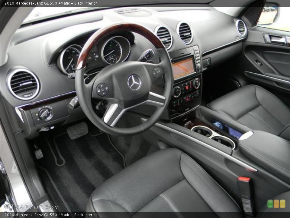 Black Interior Photo for the 2010 Mercedes-Benz GL 550 4Matic #57710345