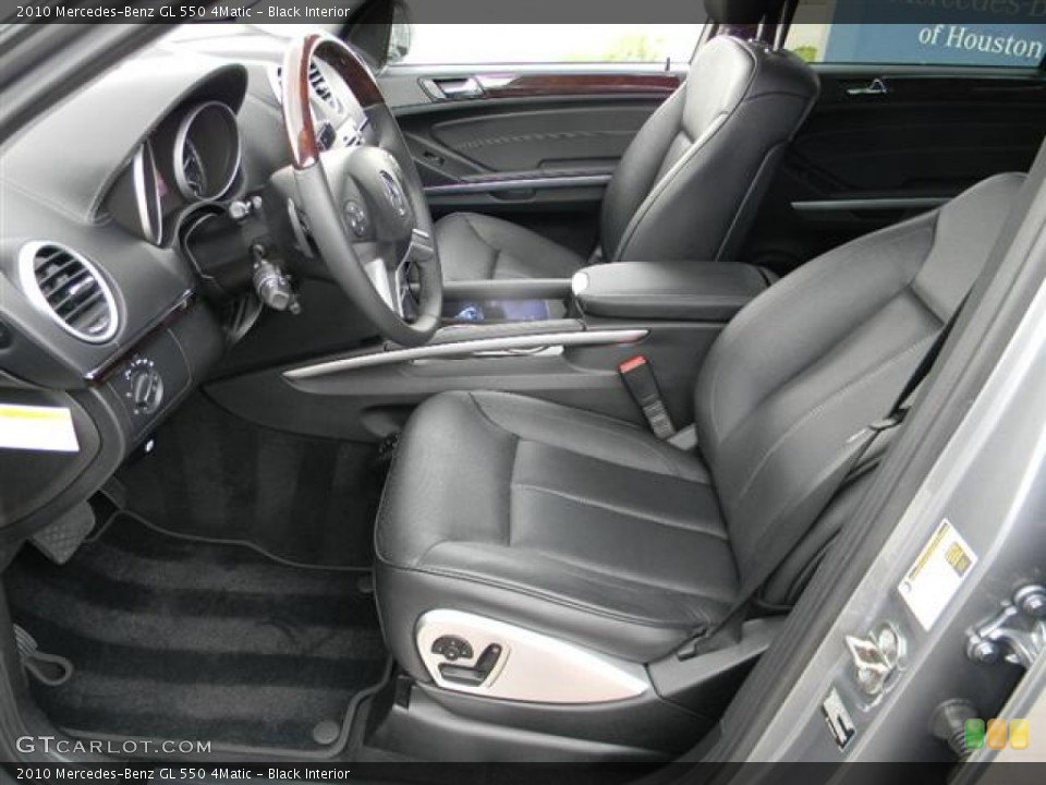 Black Interior Photo for the 2010 Mercedes-Benz GL 550 4Matic #57710354