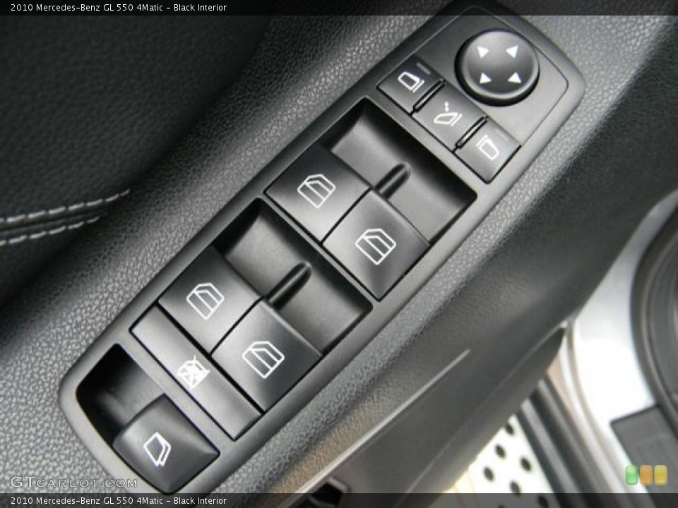 Black Interior Controls for the 2010 Mercedes-Benz GL 550 4Matic #57710379