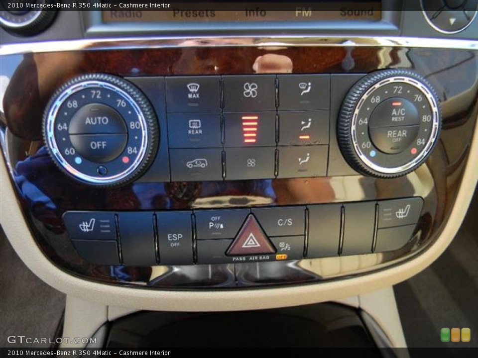 Cashmere Interior Controls for the 2010 Mercedes-Benz R 350 4Matic #57713036