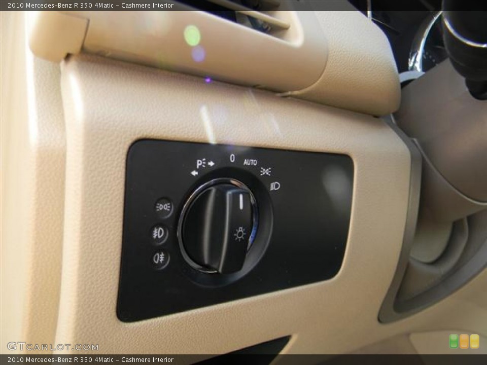 Cashmere Interior Controls for the 2010 Mercedes-Benz R 350 4Matic #57713078