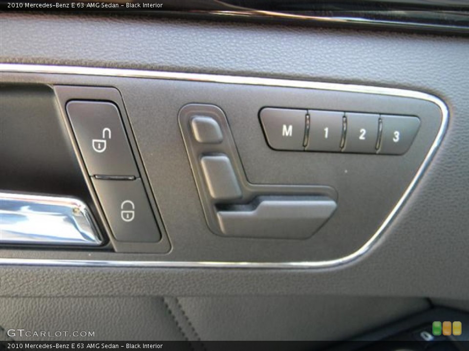 Black Interior Controls for the 2010 Mercedes-Benz E 63 AMG Sedan #57713291