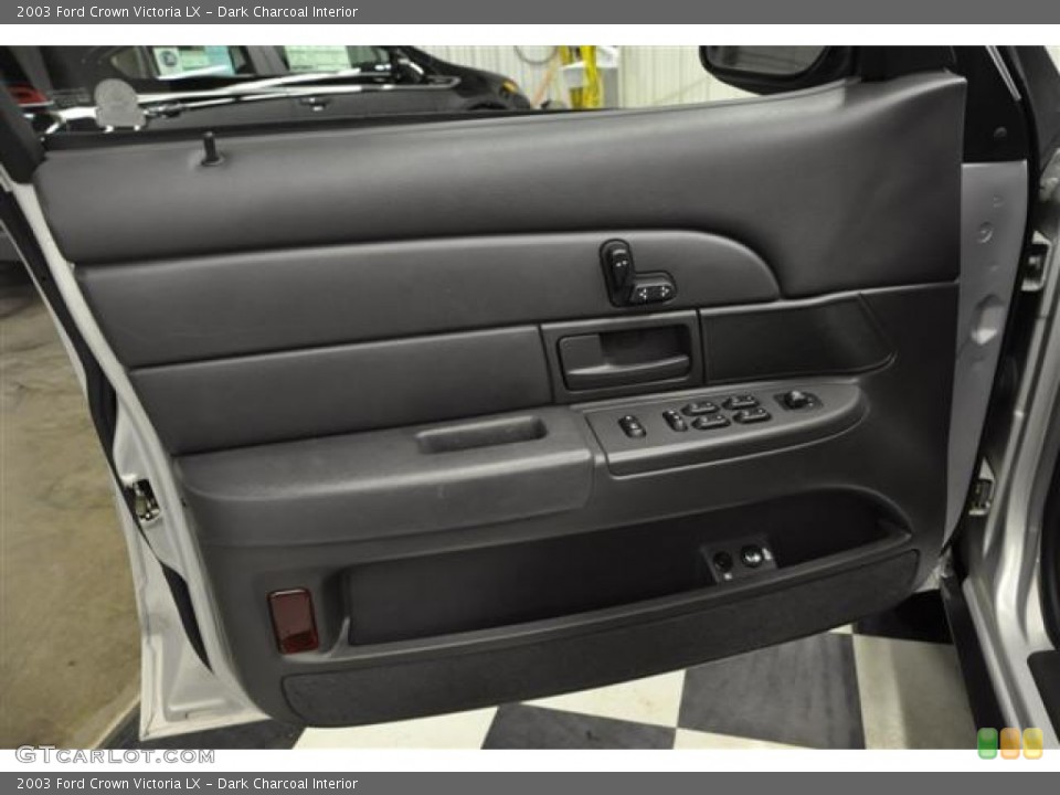 Dark Charcoal Interior Door Panel for the 2003 Ford Crown Victoria LX #57713570