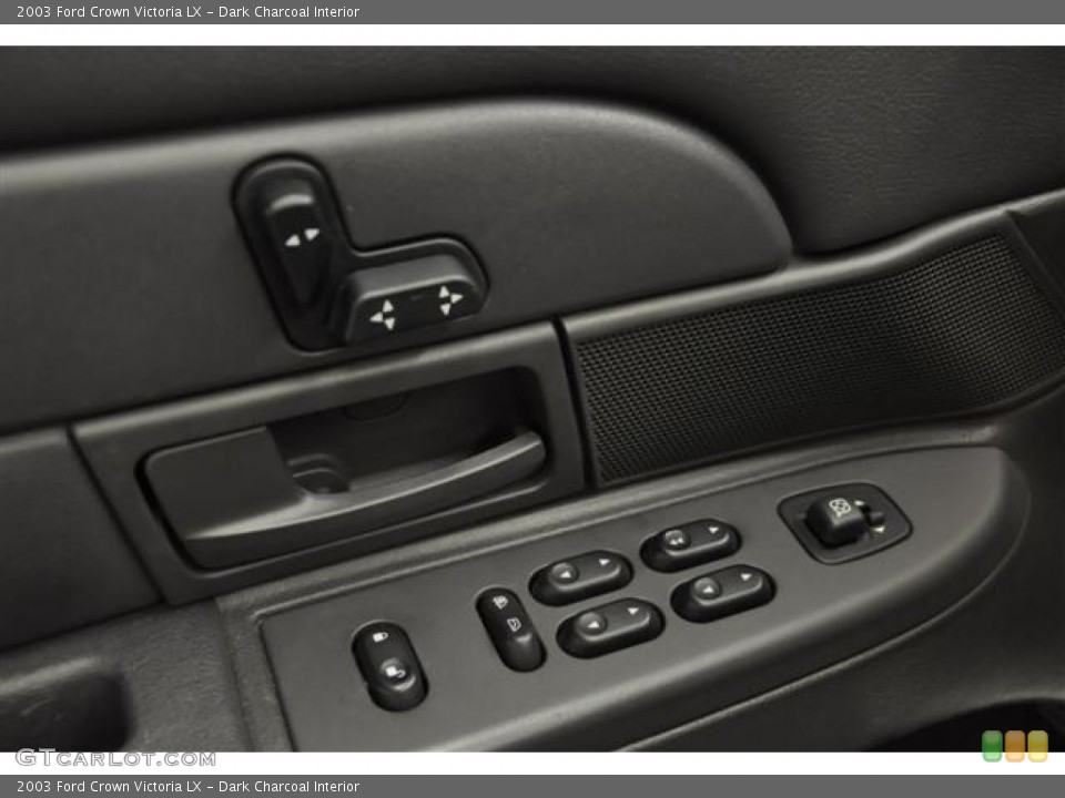Dark Charcoal Interior Controls for the 2003 Ford Crown Victoria LX #57713579