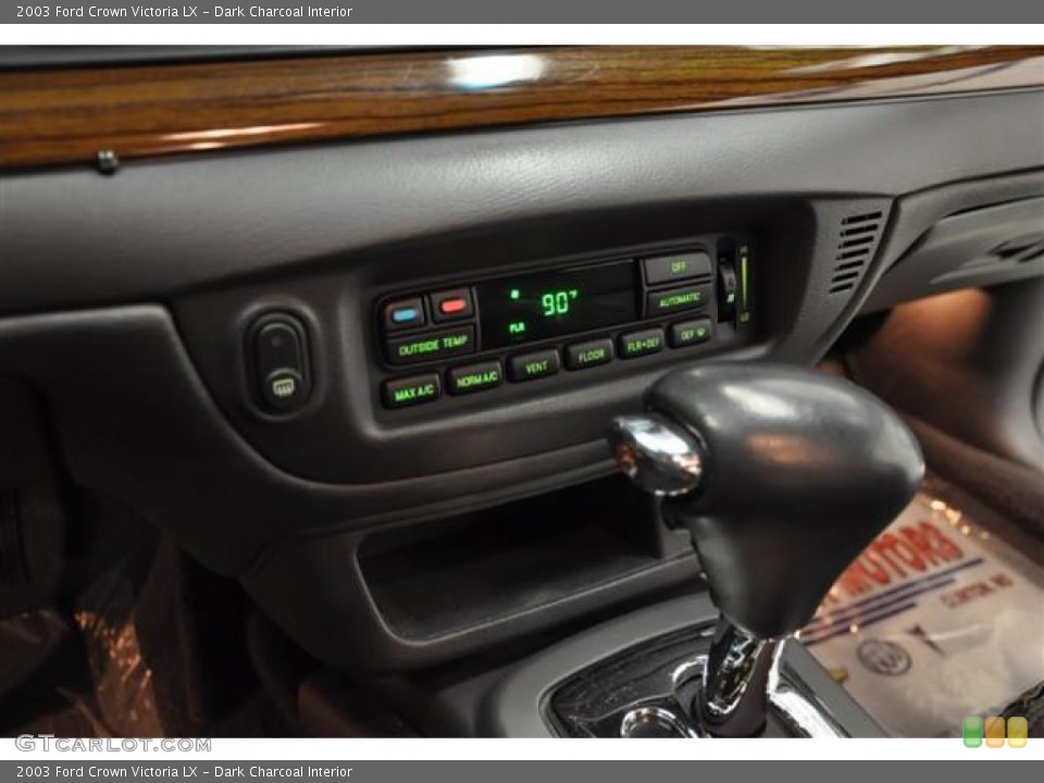 Dark Charcoal Interior Controls for the 2003 Ford Crown Victoria LX #57713642