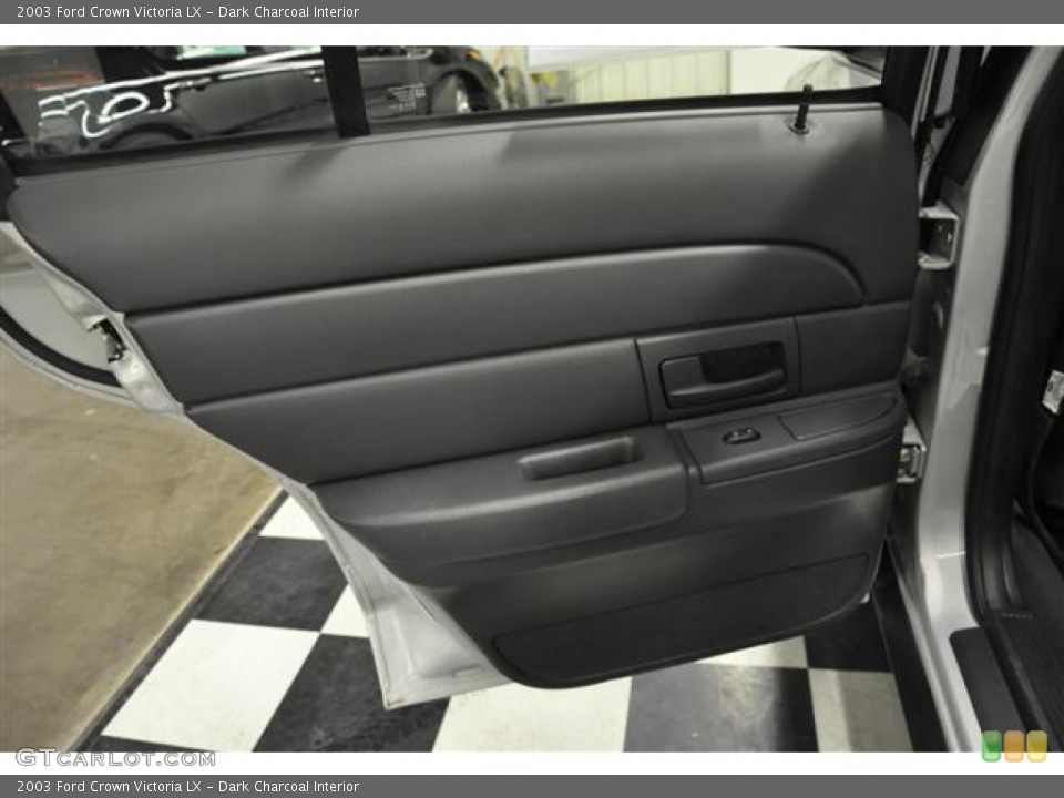 Dark Charcoal Interior Door Panel for the 2003 Ford Crown Victoria LX #57713657