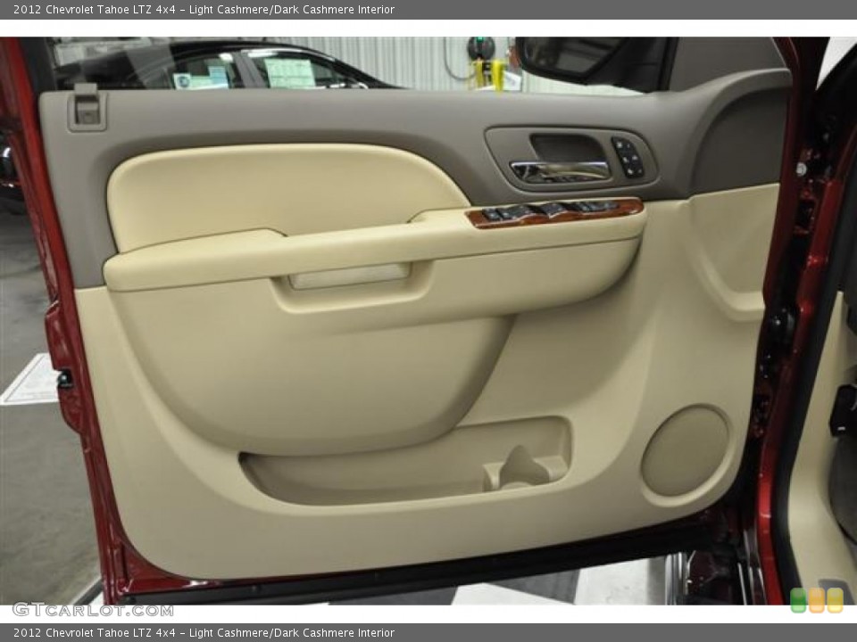 Light Cashmere/Dark Cashmere Interior Door Panel for the 2012 Chevrolet Tahoe LTZ 4x4 #57714209