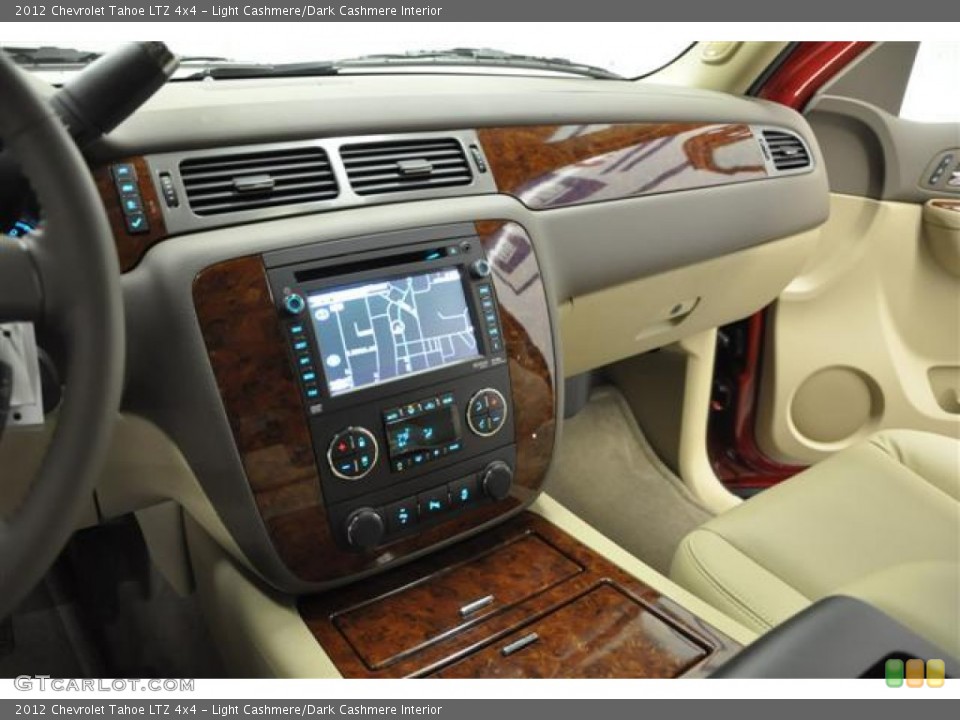 Light Cashmere/Dark Cashmere Interior Dashboard for the 2012 Chevrolet Tahoe LTZ 4x4 #57714256