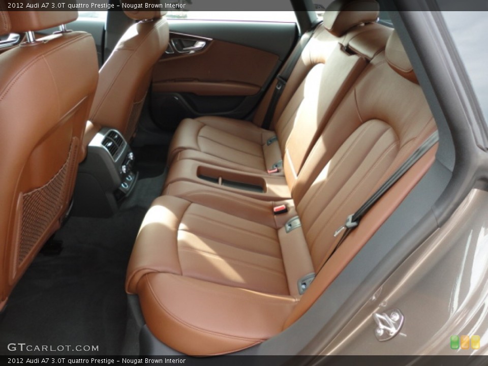 Nougat Brown Interior Photo for the 2012 Audi A7 3.0T quattro Prestige #57715946