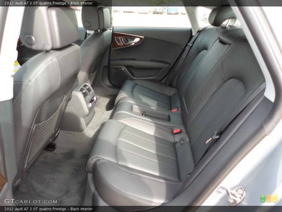 Black Interior Photo for the 2012 Audi A7 3.0T quattro Prestige #57716012
