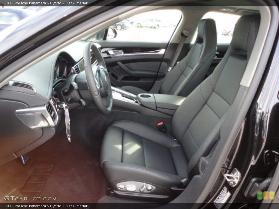 Black Interior Photo for the 2012 Porsche Panamera S Hybrid #57716816