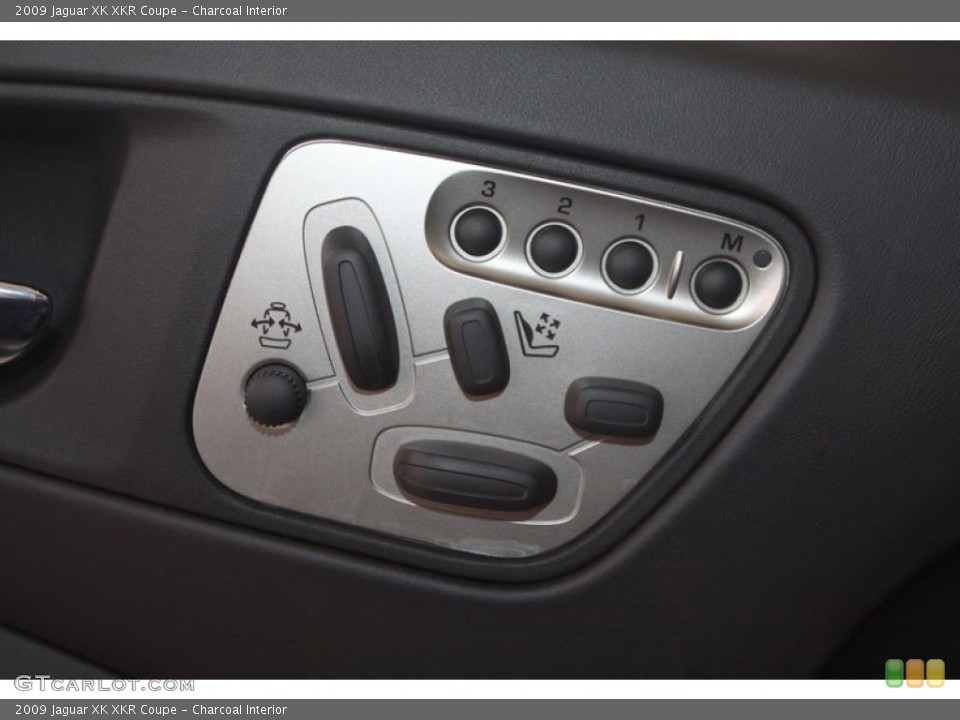 Charcoal Interior Controls for the 2009 Jaguar XK XKR Coupe #57721214