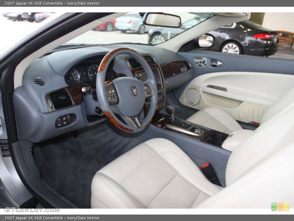 Ivory/Slate Interior Photo for the 2007 Jaguar XK XK8 Convertible #57721479
