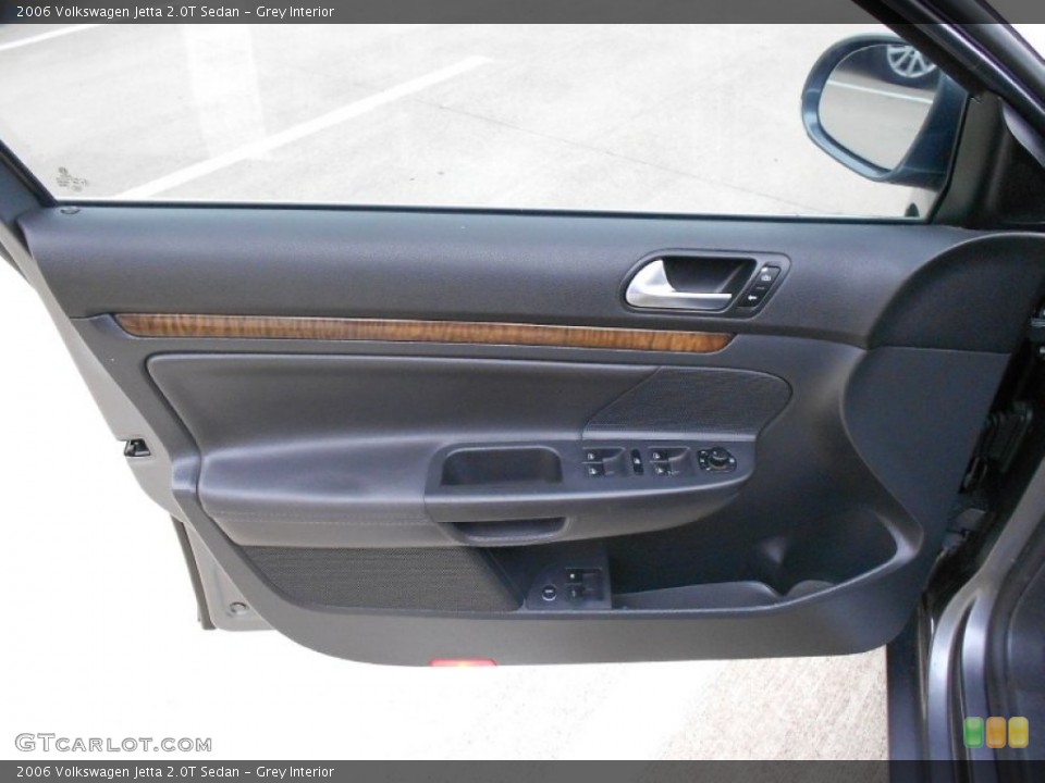 Grey Interior Door Panel for the 2006 Volkswagen Jetta 2.0T Sedan #57721650