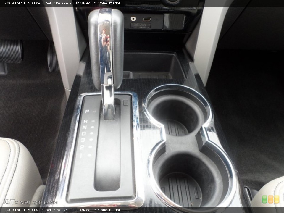Black/Medium Stone Interior Transmission for the 2009 Ford F150 FX4 SuperCrew 4x4 #57723761