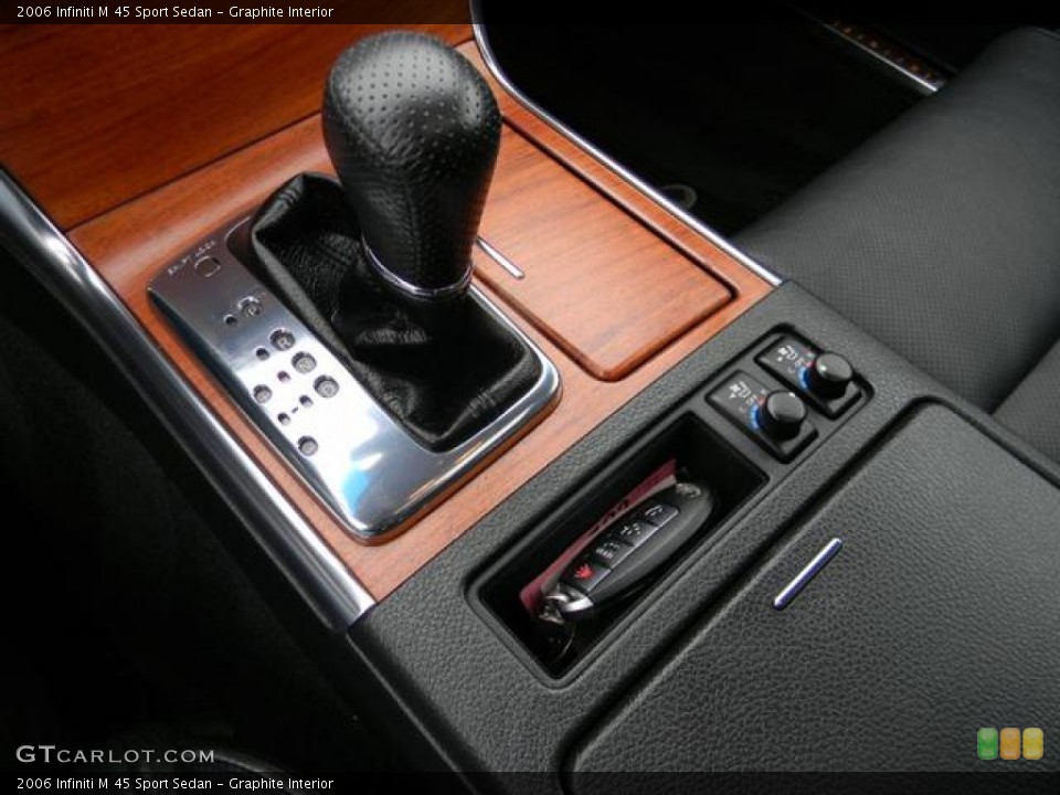 Graphite Interior Transmission for the 2006 Infiniti M 45 Sport Sedan #57726233