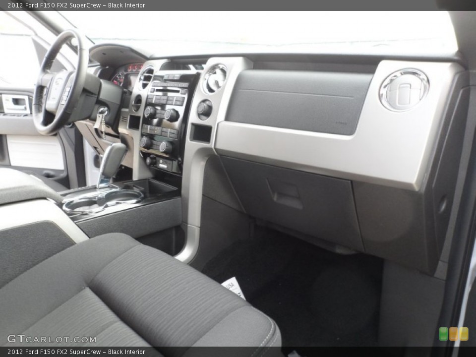 Black Interior Dashboard for the 2012 Ford F150 FX2 SuperCrew #57726599