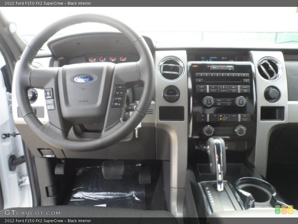 Black Interior Dashboard for the 2012 Ford F150 FX2 SuperCrew #57726647