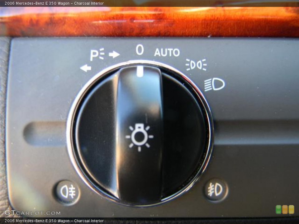 Charcoal Interior Controls for the 2006 Mercedes-Benz E 350 Wagon #57727297