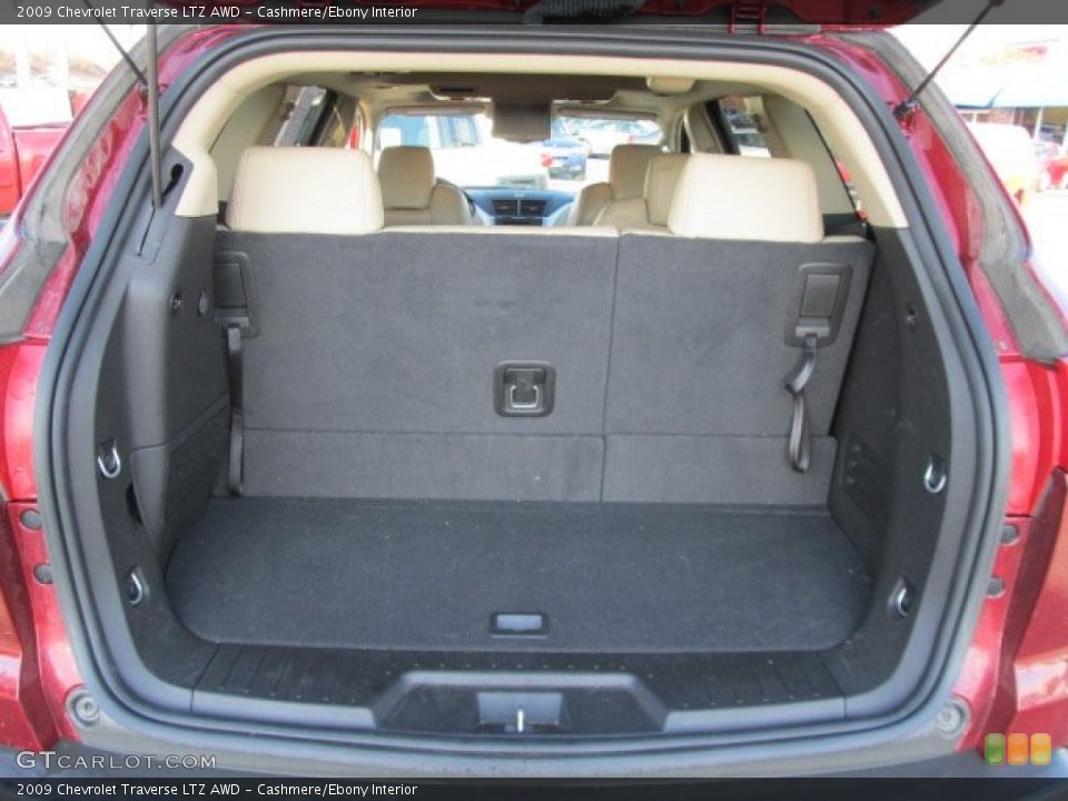 Cashmere/Ebony Interior Trunk for the 2009 Chevrolet Traverse LTZ AWD #57730469