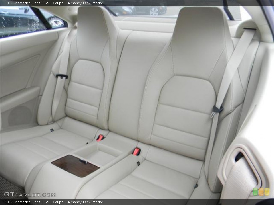 Almond/Black Interior Photo for the 2012 Mercedes-Benz E 550 Coupe #57734528