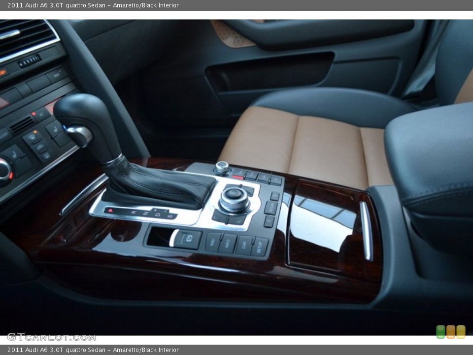 Amaretto/Black Interior Transmission for the 2011 Audi A6 3.0T quattro Sedan #57735080