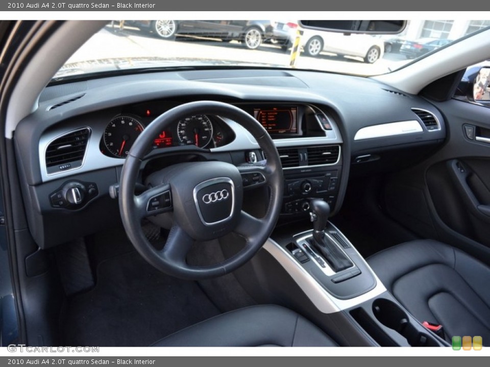 Black Interior Dashboard for the 2010 Audi A4 2.0T quattro Sedan #57735761