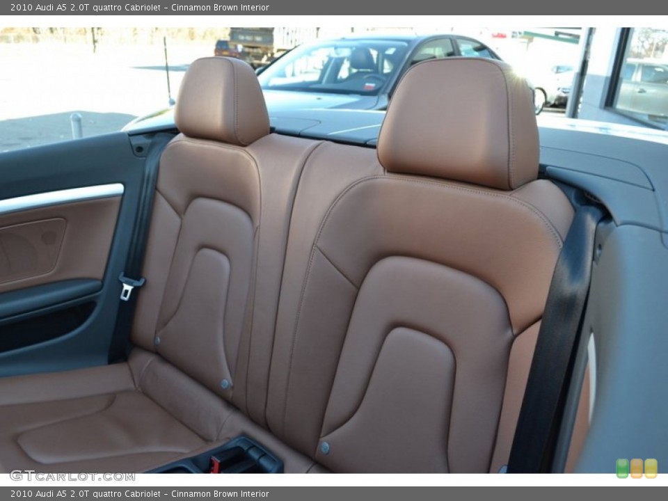 Cinnamon Brown Interior Photo for the 2010 Audi A5 2.0T quattro Cabriolet #57736349