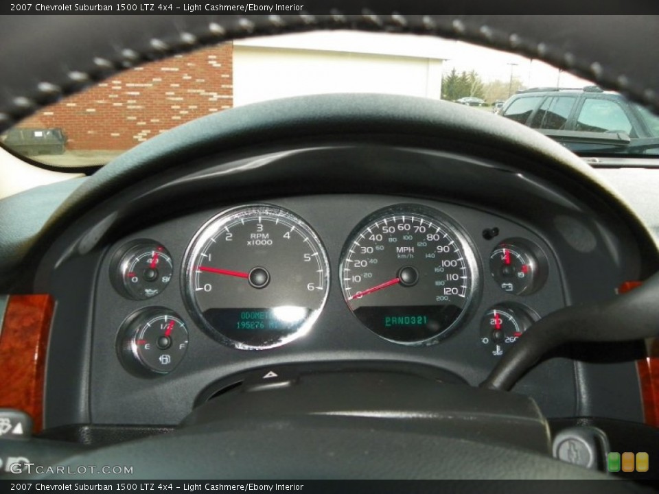 Light Cashmere/Ebony Interior Gauges for the 2007 Chevrolet Suburban 1500 LTZ 4x4 #57736742