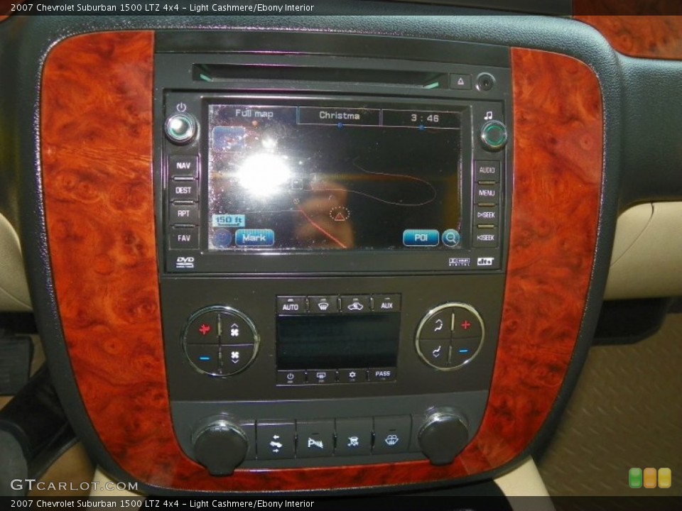 Light Cashmere/Ebony Interior Navigation for the 2007 Chevrolet Suburban 1500 LTZ 4x4 #57736760