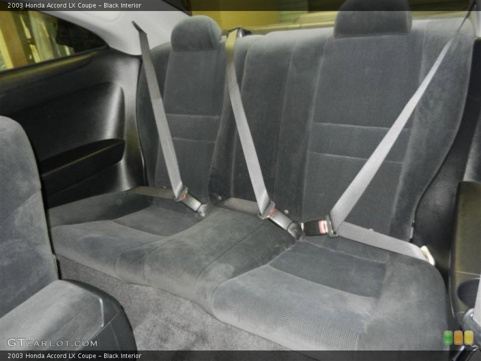 Black Interior Photo for the 2003 Honda Accord LX Coupe #57737600
