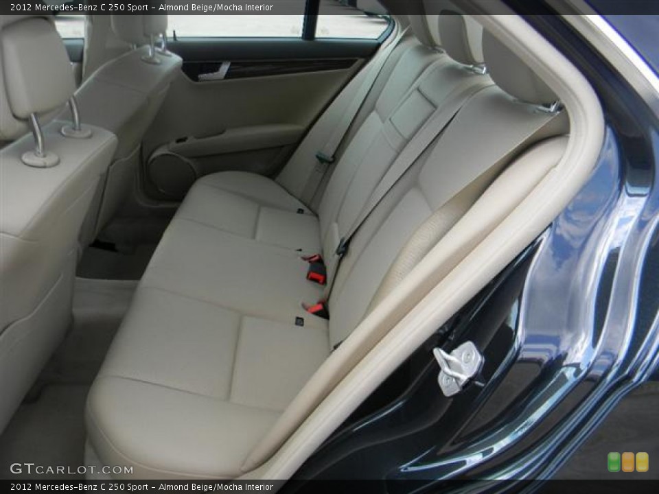 Almond Beige/Mocha Interior Photo for the 2012 Mercedes-Benz C 250 Sport #57737993