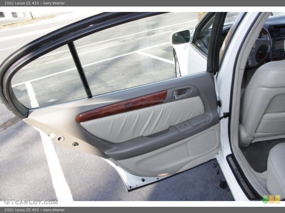 Ivory 2002 Lexus GS Interiors