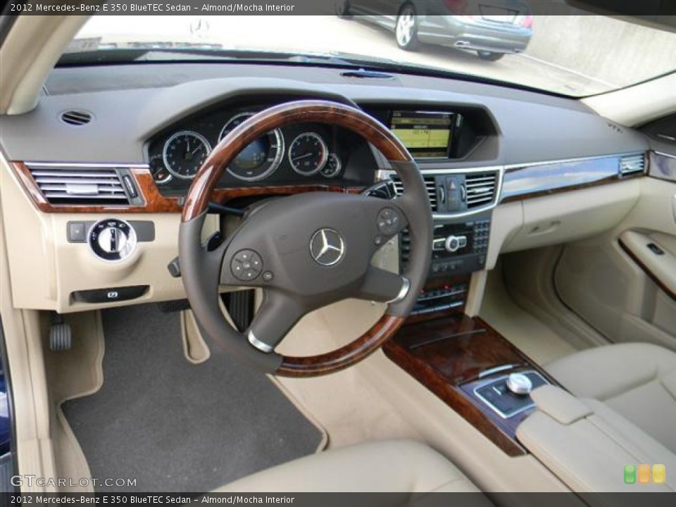 Almond/Mocha Interior Dashboard for the 2012 Mercedes-Benz E 350 BlueTEC Sedan #57739425