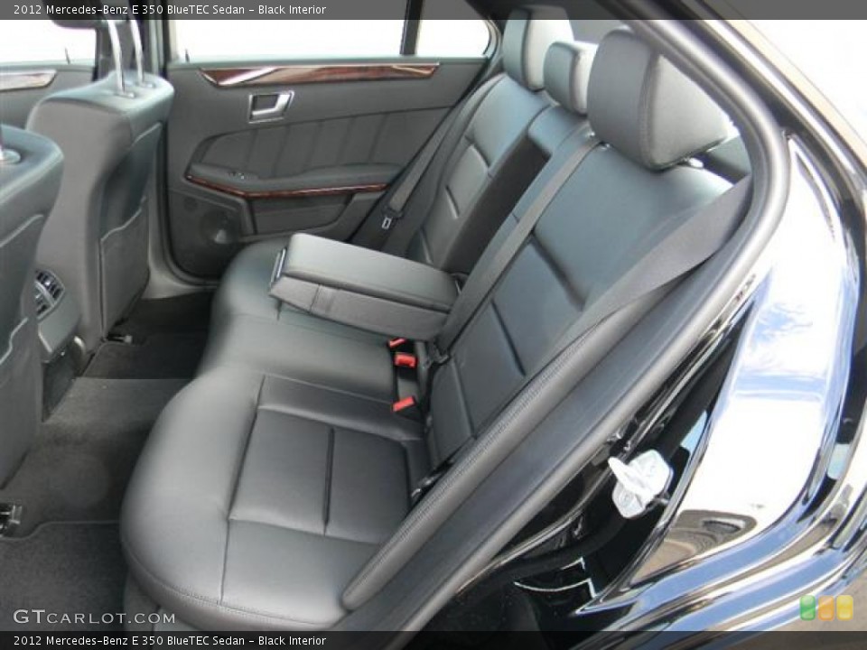 Black Interior Photo for the 2012 Mercedes-Benz E 350 BlueTEC Sedan #57739749