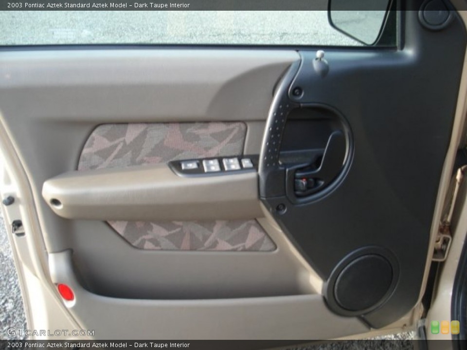 Dark Taupe Interior Door Panel For The 2003 Pontiac Aztek