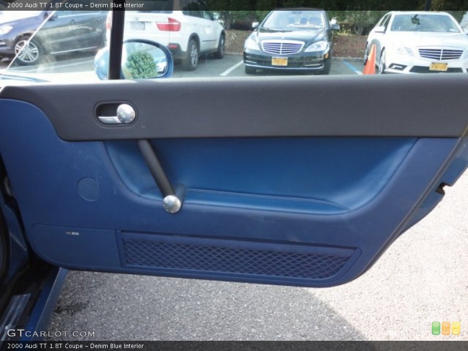 Denim Blue Interior Door Panel for the 2000 Audi TT 1.8T Coupe #57741053