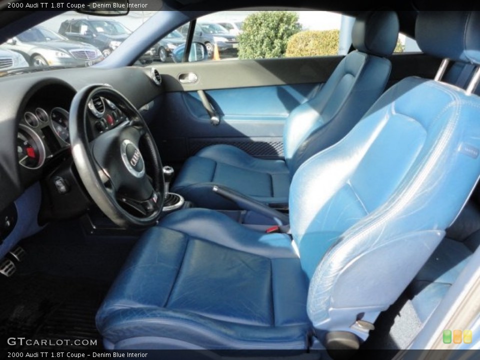 Denim Blue Interior Photo for the 2000 Audi TT 1.8T Coupe #57741125