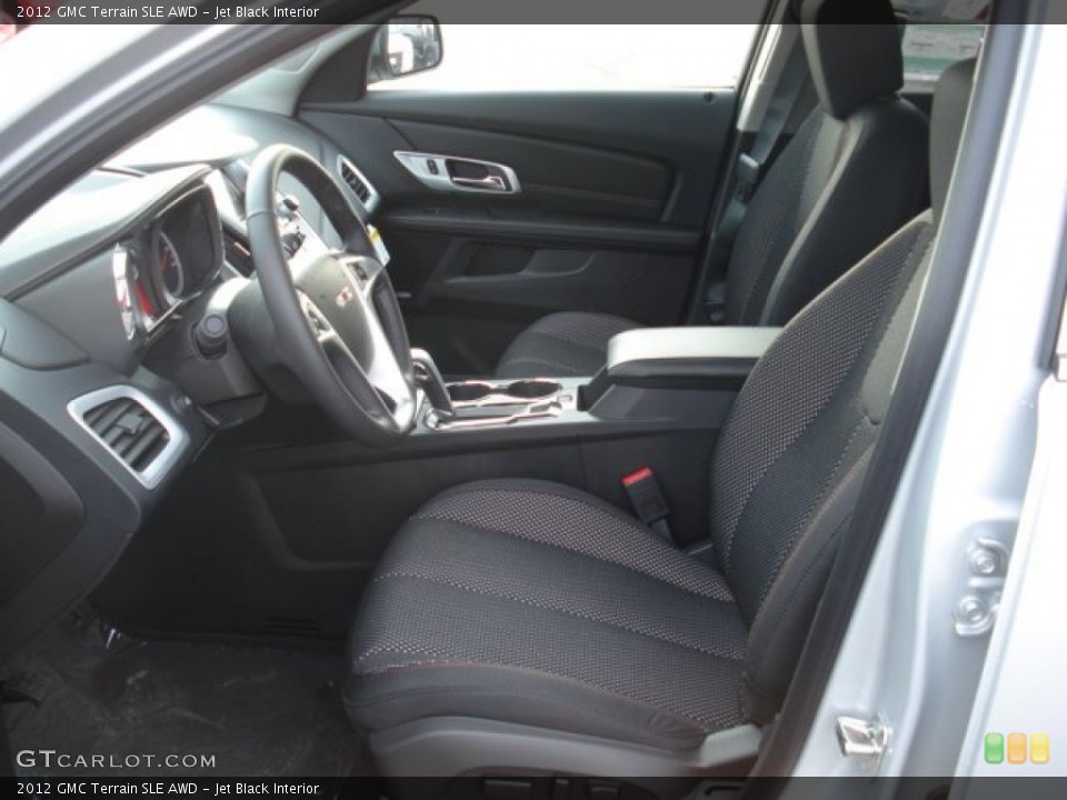 Jet Black Interior Photo for the 2012 GMC Terrain SLE AWD #57741383