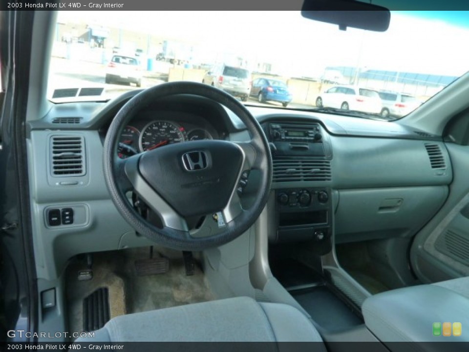Gray Interior Dashboard for the 2003 Honda Pilot LX 4WD #57741806