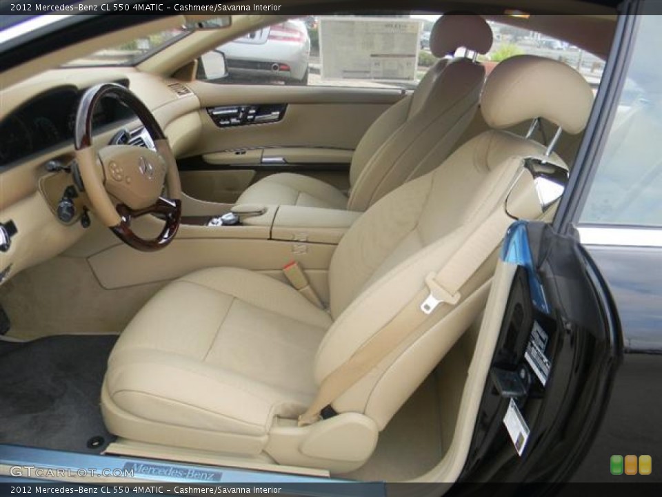 Cashmere/Savanna Interior Photo for the 2012 Mercedes-Benz CL 550 4MATIC #57744068