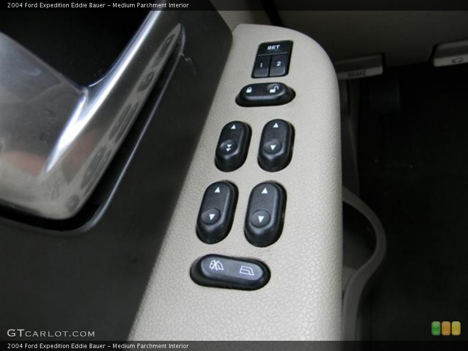 Medium Parchment Interior Controls for the 2004 Ford Expedition Eddie Bauer #57746803