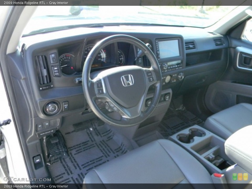 Gray Interior Dashboard for the 2009 Honda Ridgeline RTL #57752642
