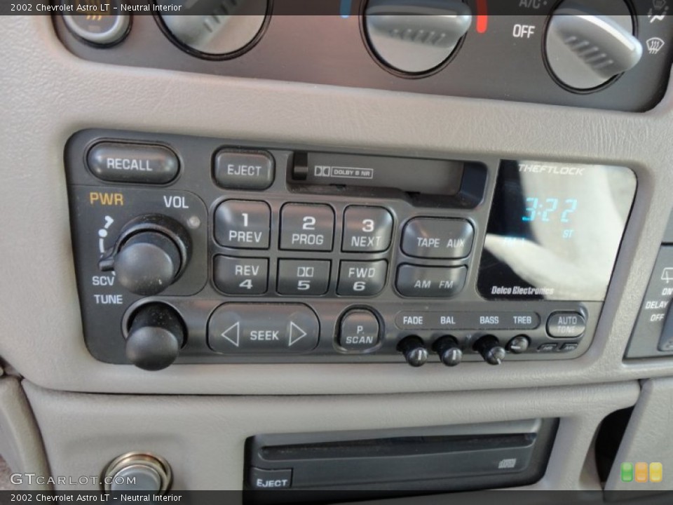 Neutral Interior Audio System for the 2002 Chevrolet Astro LT #57753194