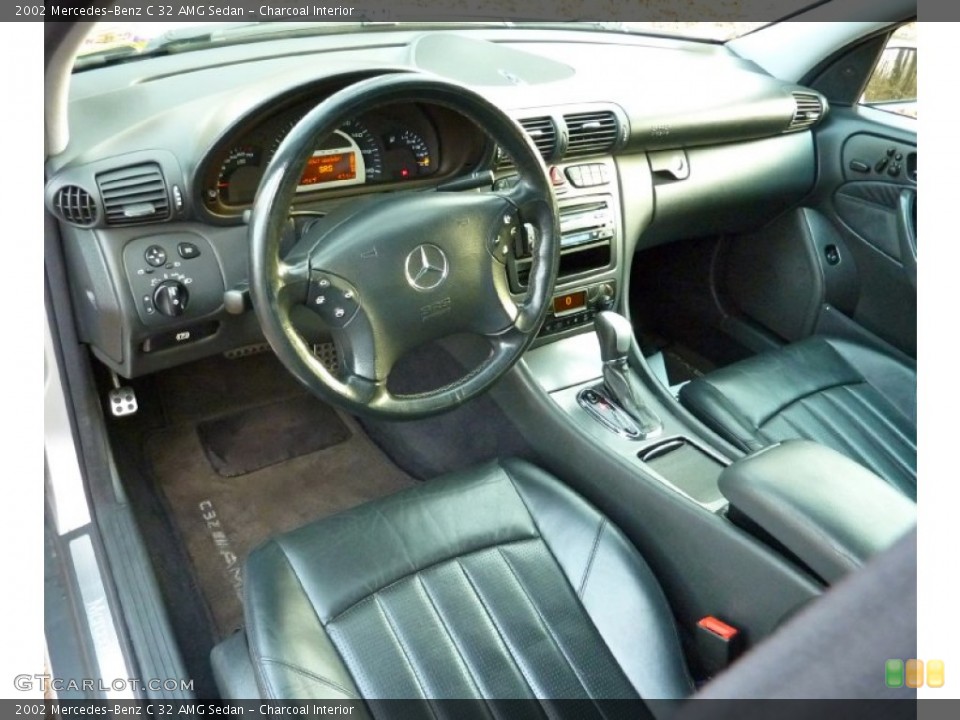 Charcoal Interior Photo for the 2002 Mercedes-Benz C 32 AMG Sedan #57755435