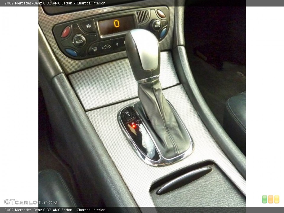 Charcoal Interior Transmission for the 2002 Mercedes-Benz C 32 AMG Sedan #57755480