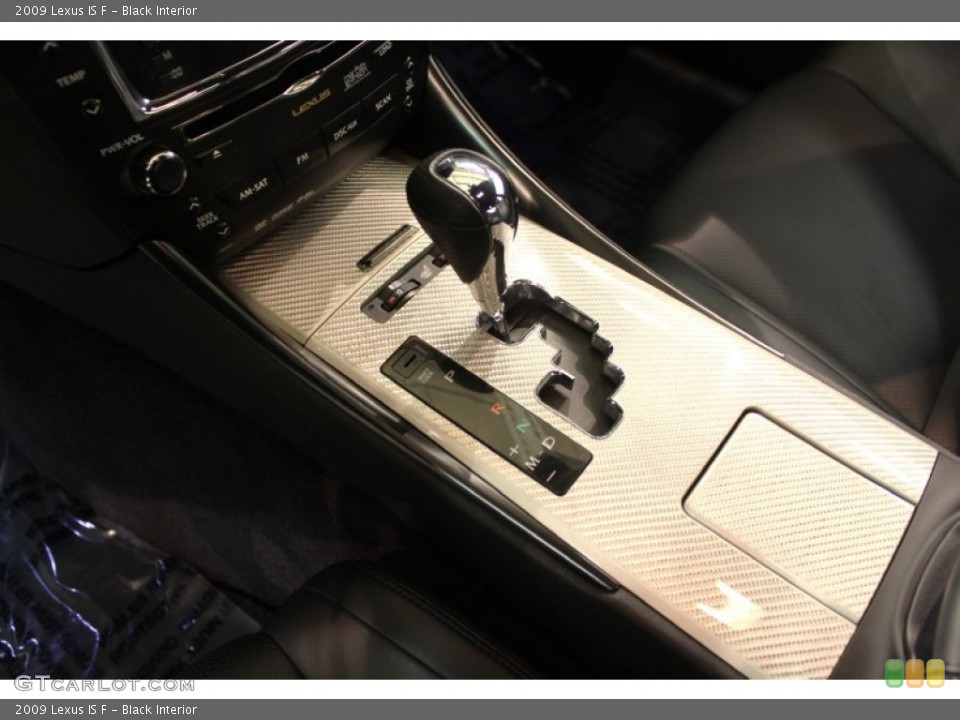 Black Interior Transmission for the 2009 Lexus IS F #57756302